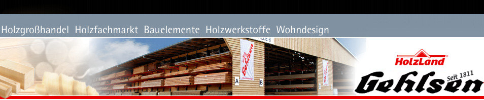 Umfangreiches Bauholzsortiment bei Holzland Gehlsen in Rendsburg