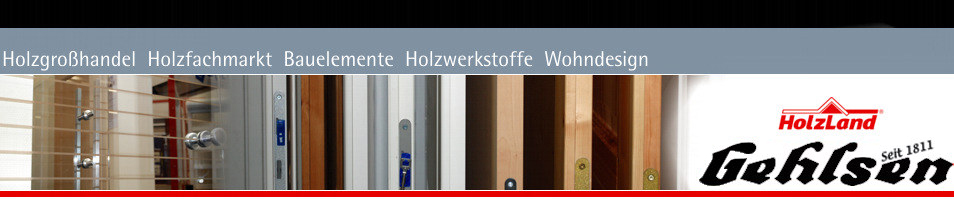 Innentüren aus Holz und Ganzglas im Ausstellungsstudio Holzland Gehlsen in Rendsburg